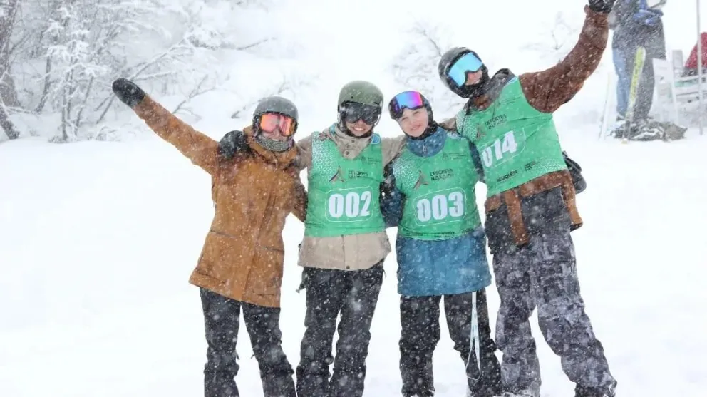 La delegación rionegrina es protagonista en los Juegos Evita de Invierno