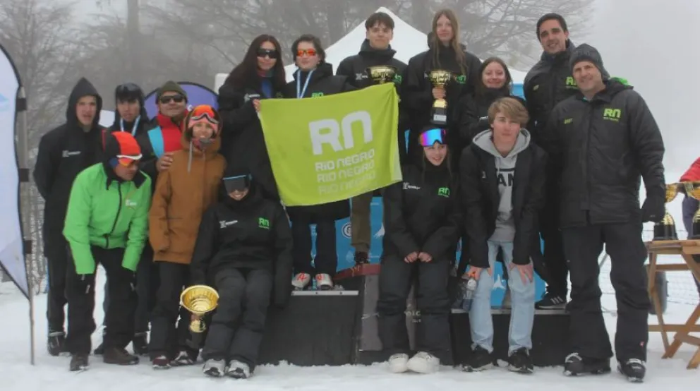 Río Negro se consagró subcampeón en los Juegos Nacionales Evita de Invierno
