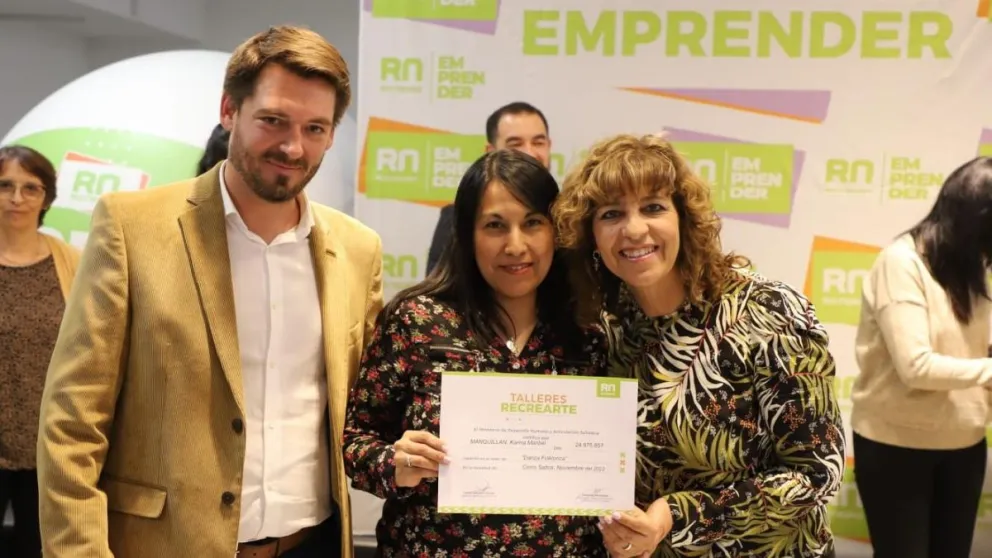 Más de 500 rionegrinos se capacitaron a través del Emprender