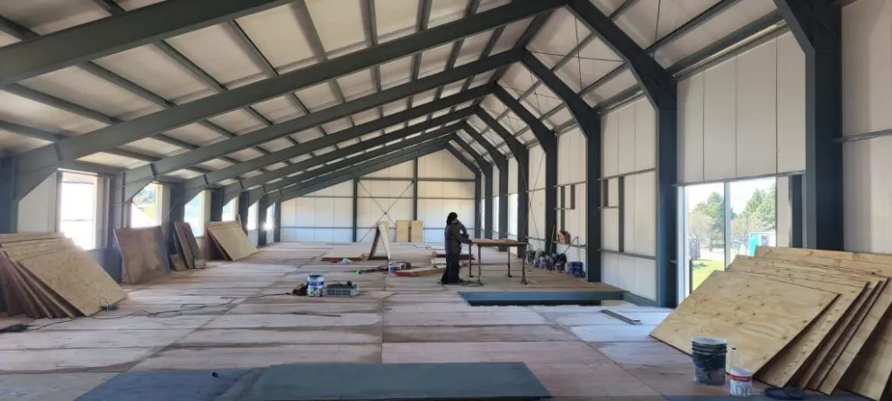 Esperan finalizar este verano el Polivalente en Pampa de Huenuleo