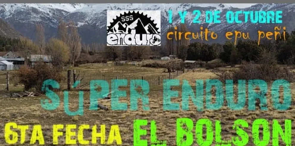 Este domingo se corre la sexta fecha del Enduro de las “S” en El Bolsón