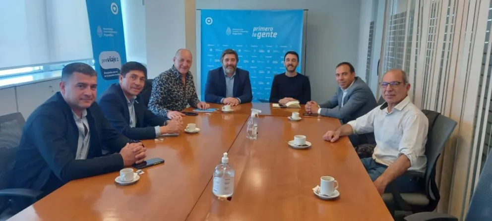 Intendentes rionegrinos gestionan en Ministerios Nacionales