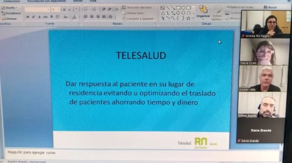 Río Negro arma su red de TELESALUD para el programa de Cuidados Paliativos