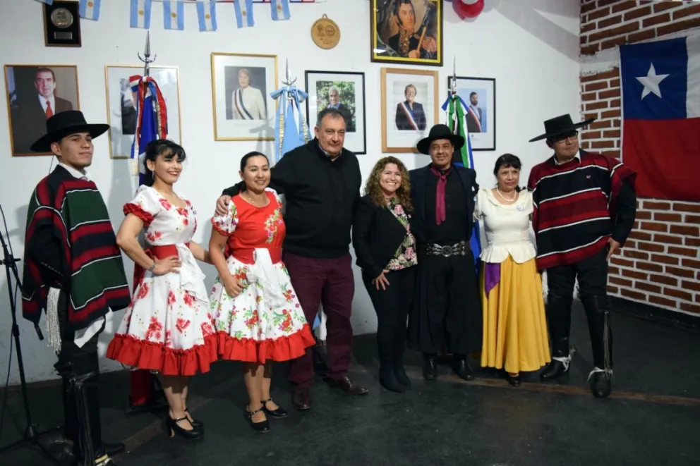 Gennuso participó de los festejos patrios de Chile