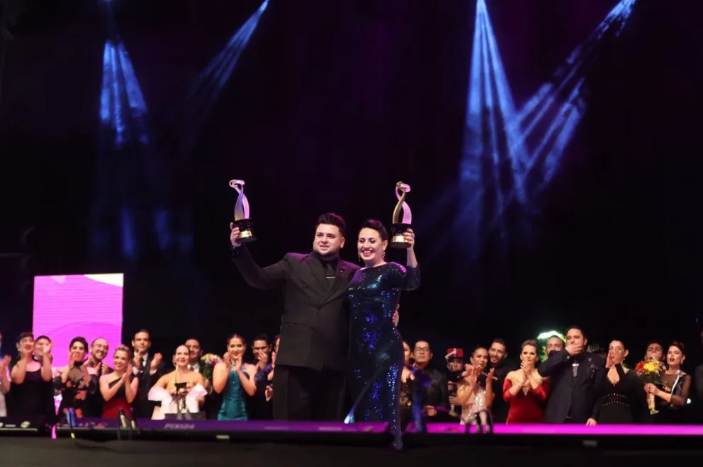 Una pareja de rionegrinos ganó en una de las categorías de Tango BA Mundial
