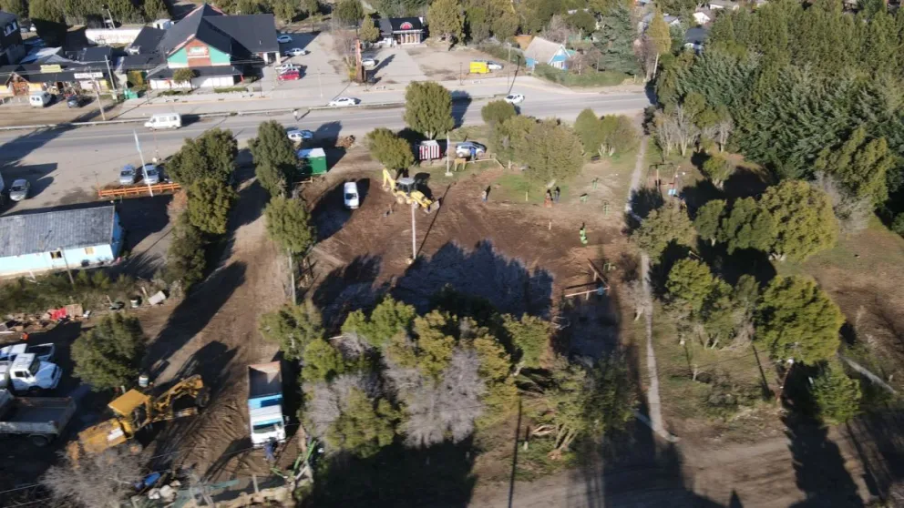 El Municipio comenzó a construir el Gimnasio N° 5 en el Km 13