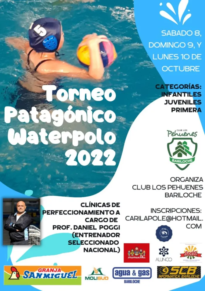 Se disputará el primer Torneo Patagónico de Waterpolo 2022 