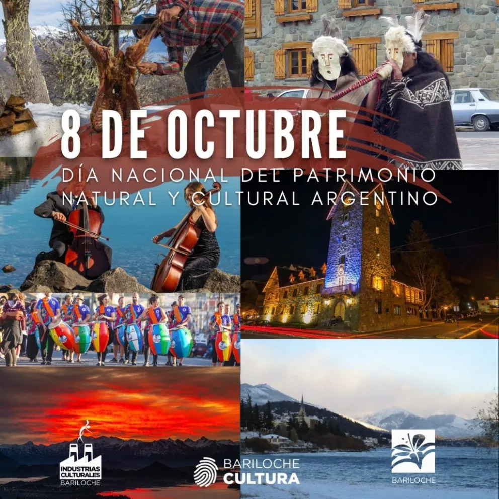 Bariloche se suma al Día Nacional del Patrimonio Natural y Cultural Argentino
