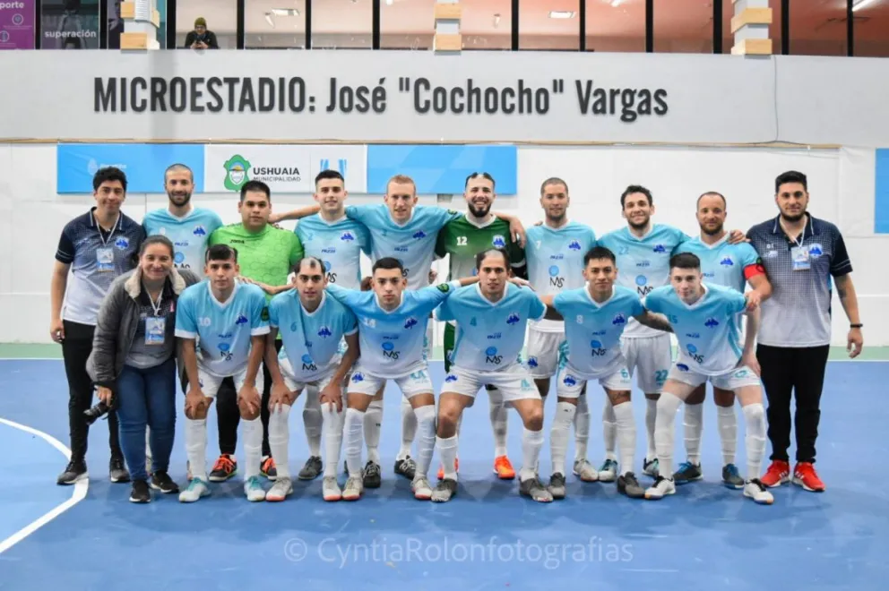 Selección masculina de Lifuba disputa el Patagónico de futsal en Ushuaia 