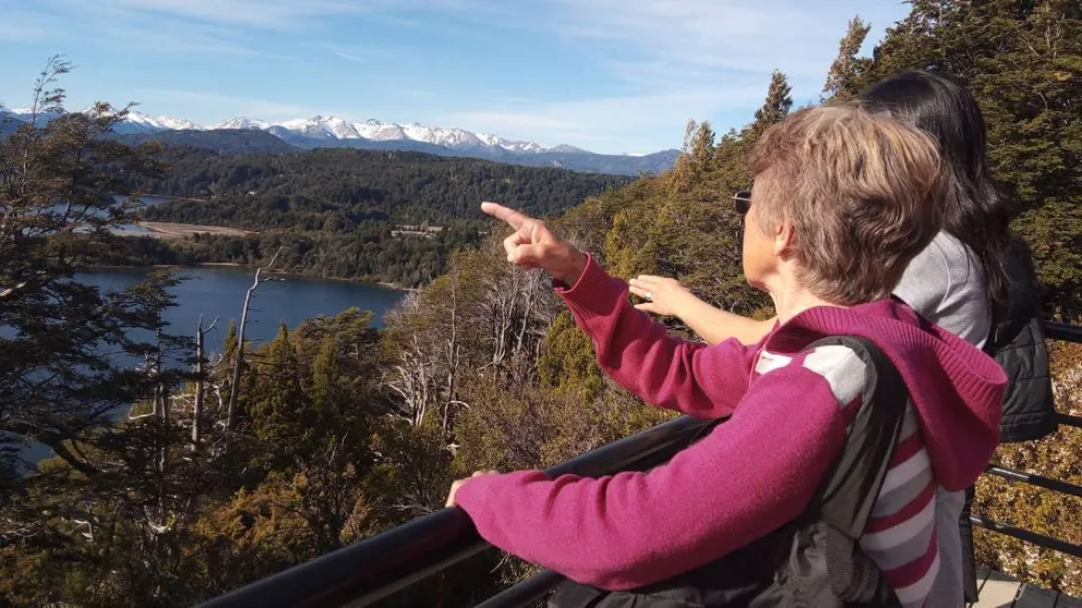 Días con temperaturas moderadas en Bariloche