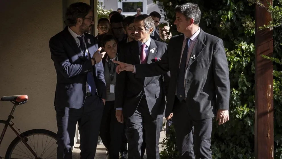 Cafiero y Grossi destacaron el "liderazgo argentino" en el uso pacífico de energía nuclear