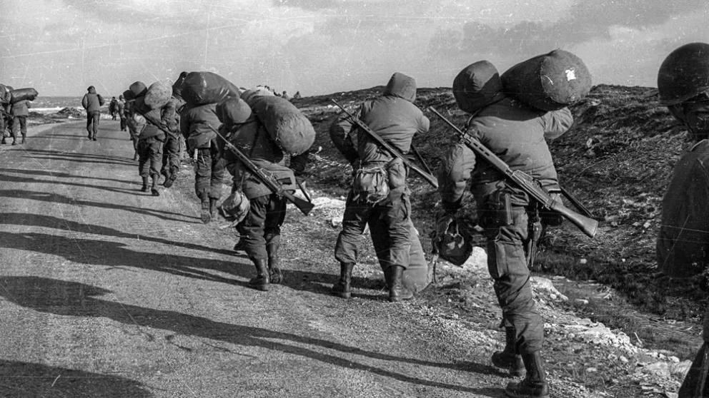 Se inauguró la muestra “Los Medios de la Guerra” en la Sala de Prensa