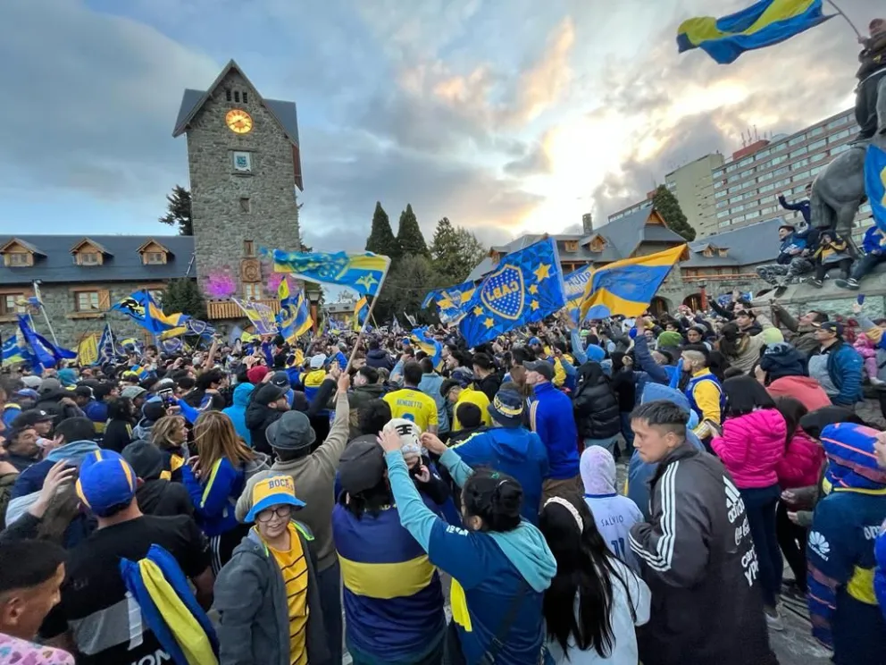 ¡BOCA CAMPEÓN! y en Bariloche se festejó así