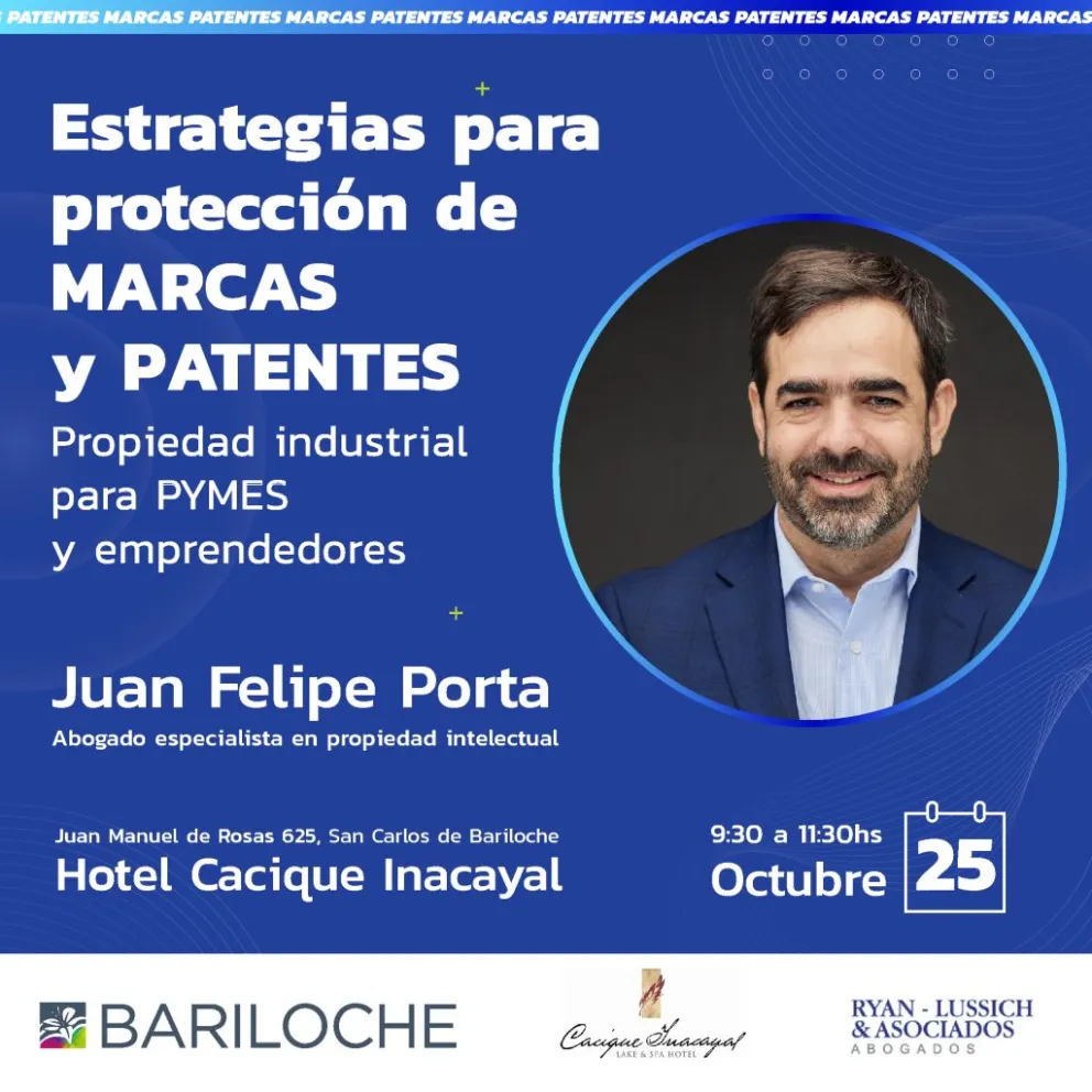 Este martes “Estrategias para protección de marcas y patentes”