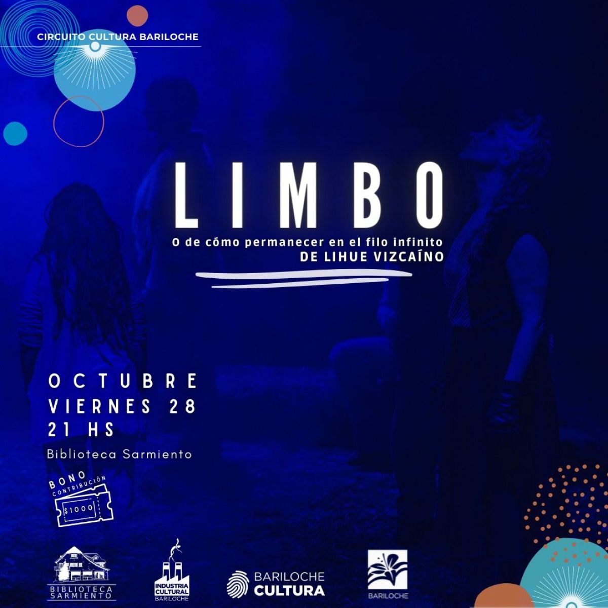 “Limbo. O de cómo permanecer en el filo infinito” se presenta este viernes en la Biblioteca Sarmiento