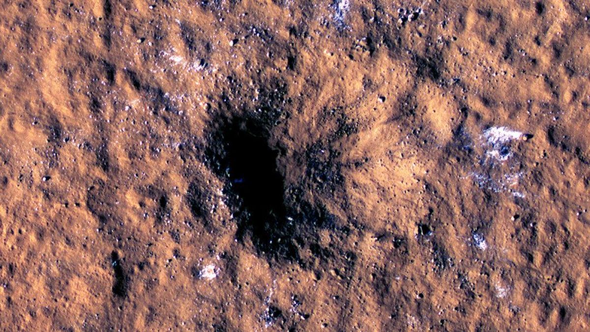 Sonda de la NASA registró el impacto de un meteorito en Marte