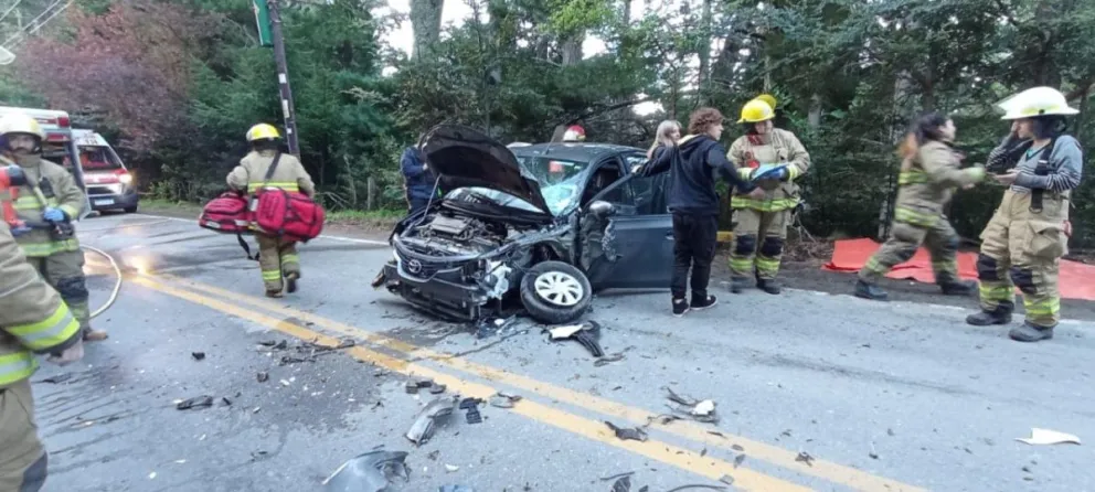 Violento choque en Circuito Chico: Una nena fue hospitalizada