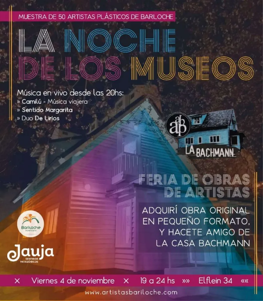 La Noche de los Museos llega a la renovada Casa Bachmann