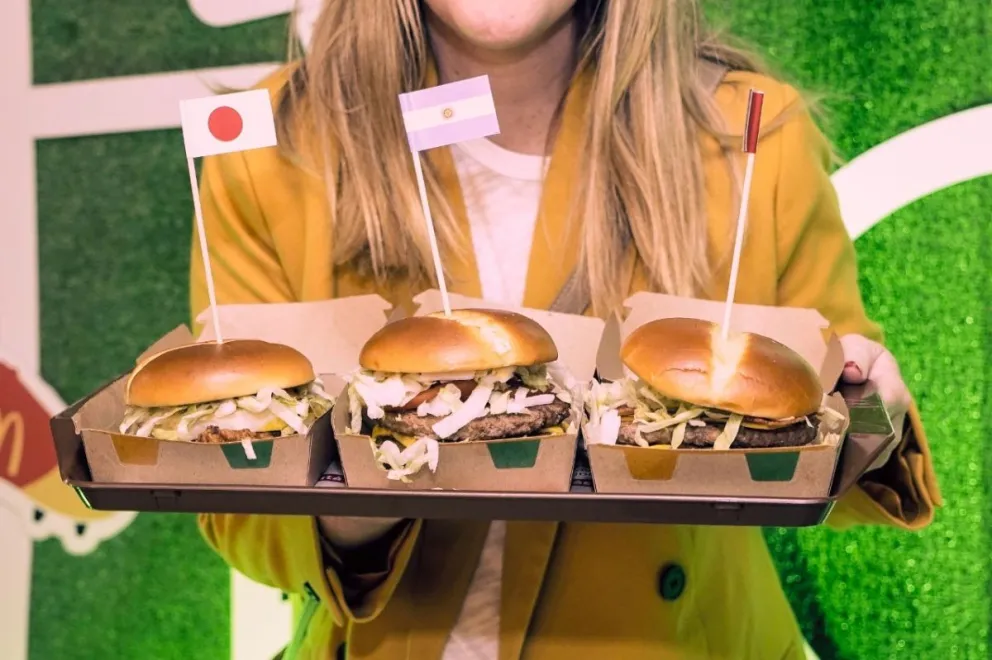 McDonald`s lanza su edición limitada de hamburguesas mundialistas