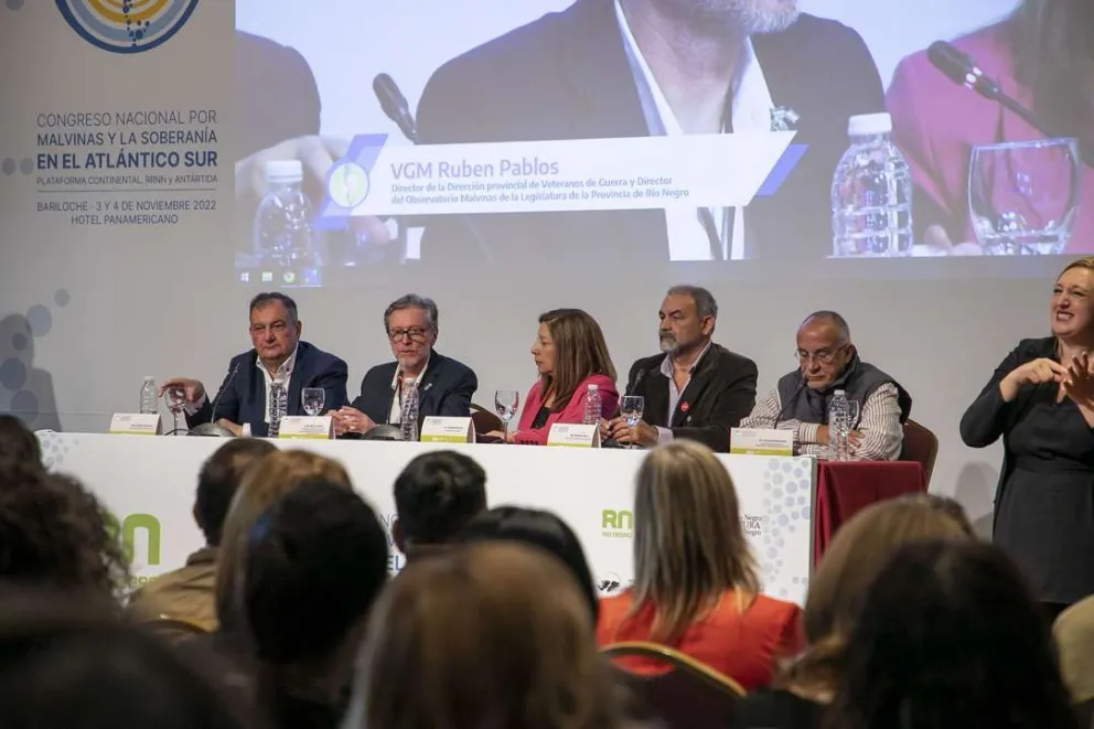 Arrancó en Bariloche el Congreso Nacional por Malvinas y la Soberanía en el Atlántico Sur