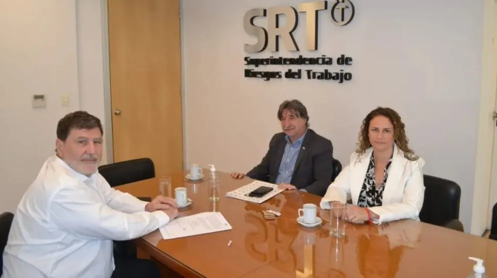 Provincia avanza en acuerdos con la Superintendencia de Riesgos de Trabajo