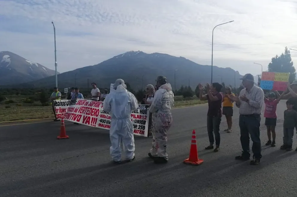 Nueva manifestación para exigir el cierre de vertedero municipal