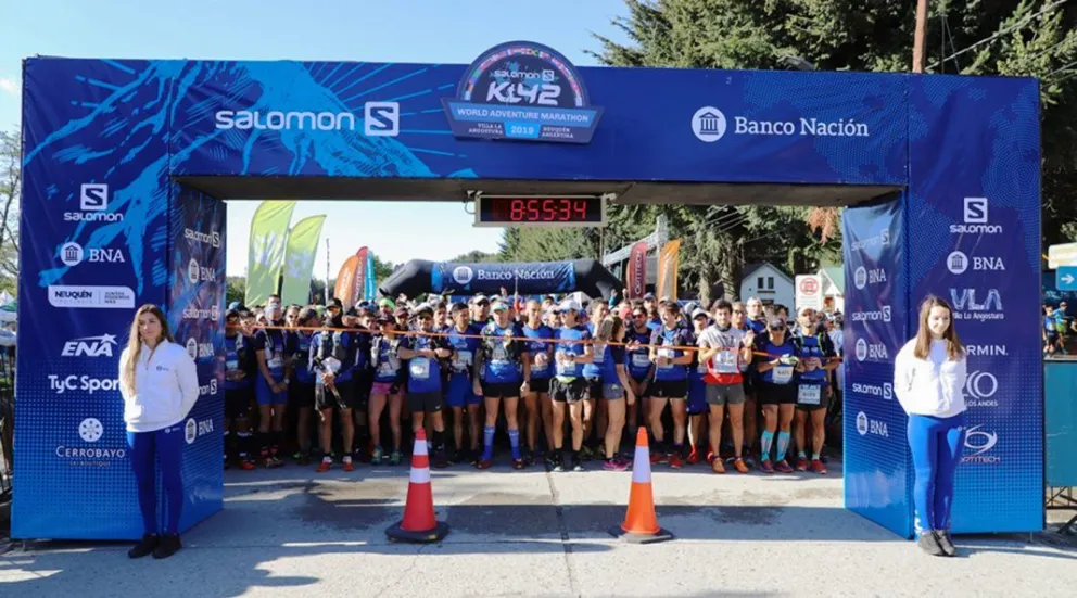 Villa la Angostura es sede del Salomon K42 que tiene más de 3 mil inscriptos 