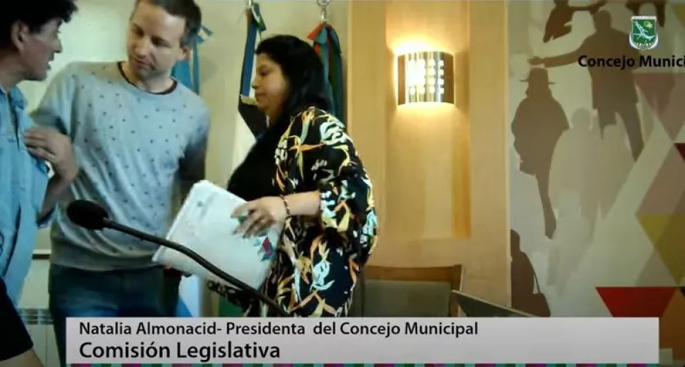 Tensión en el Concejo Deliberante: Almonacid se fue del recinto