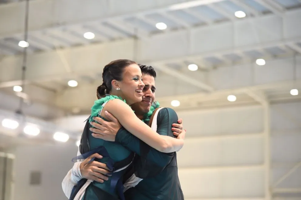 Haciendo historia Ornella Caccin participó del mundial de patín