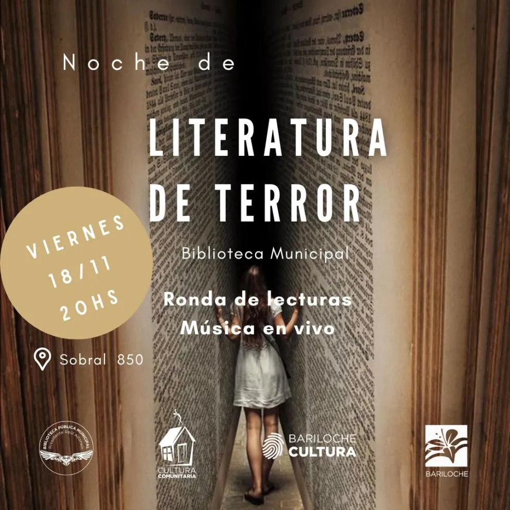 Se viene otra "Noche de Literatura de Terror"