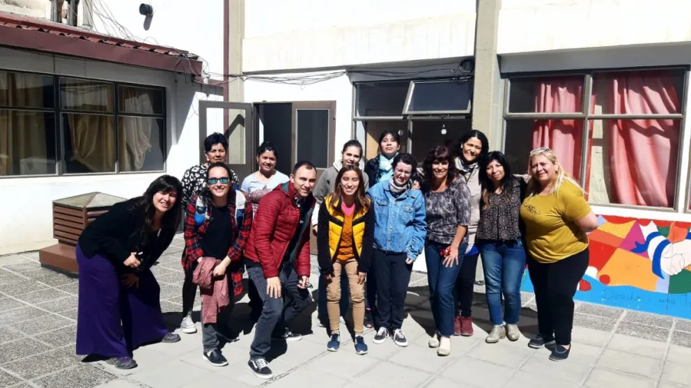 La Escuela Especial N° 19 visitó la oficina de la Dirección de Gestión para Personas con Discapacidad