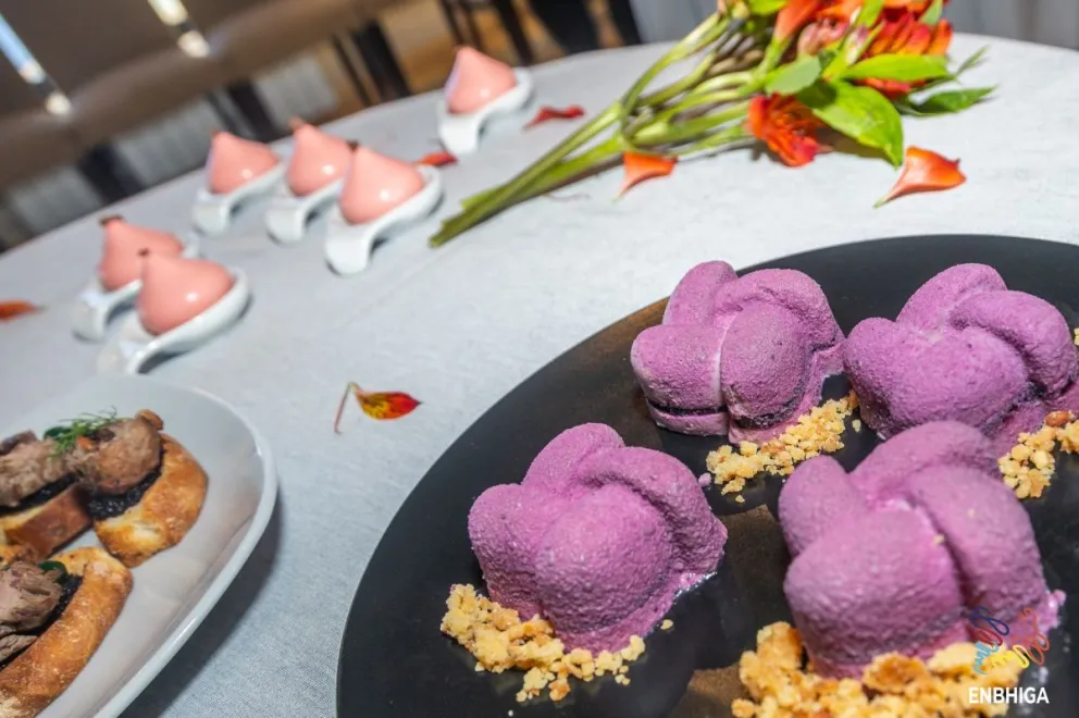 La gastronomía de la Comarca Andina fue la "estrella" en la presentación de ENBHIGA Bienestar