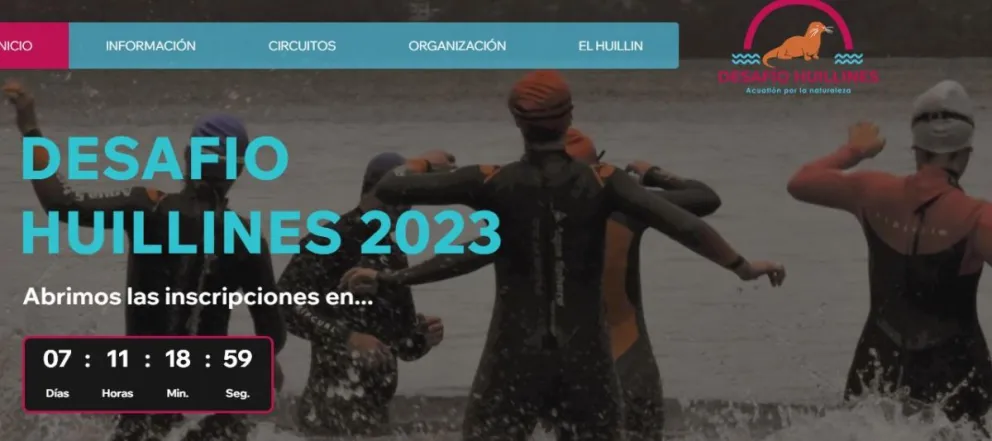 Realizarán el Desafío Huillines: un acuatlón por la naturaleza