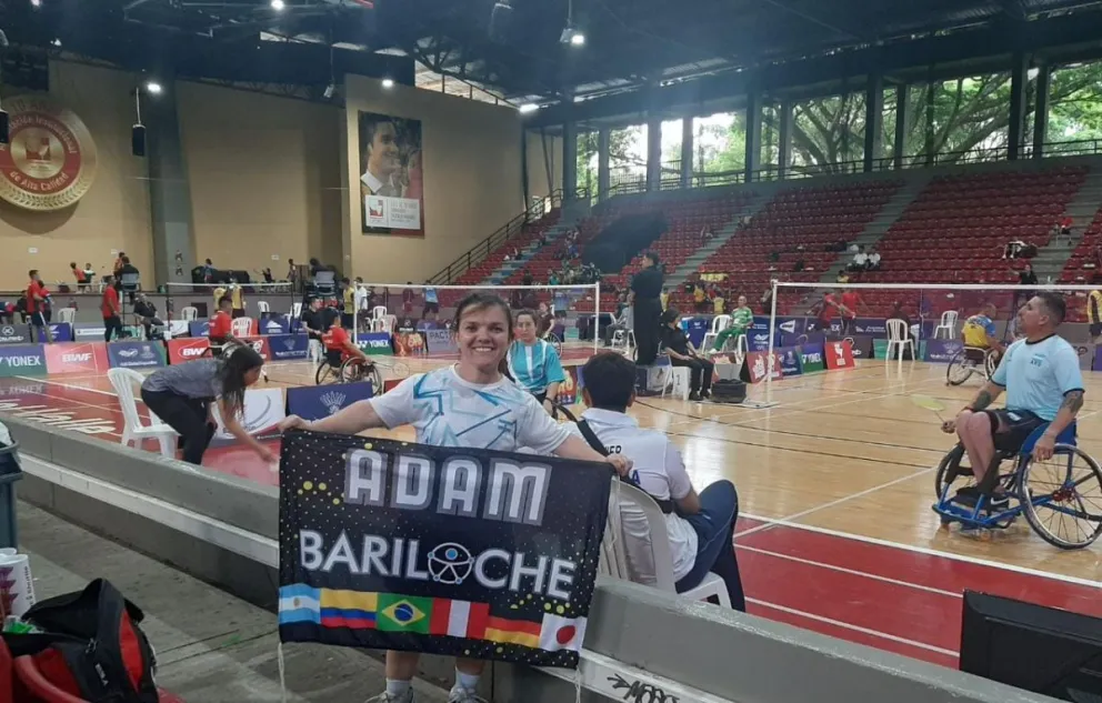 Karina Loyola disputa un Panamericano de ParaBádminton en Colombia