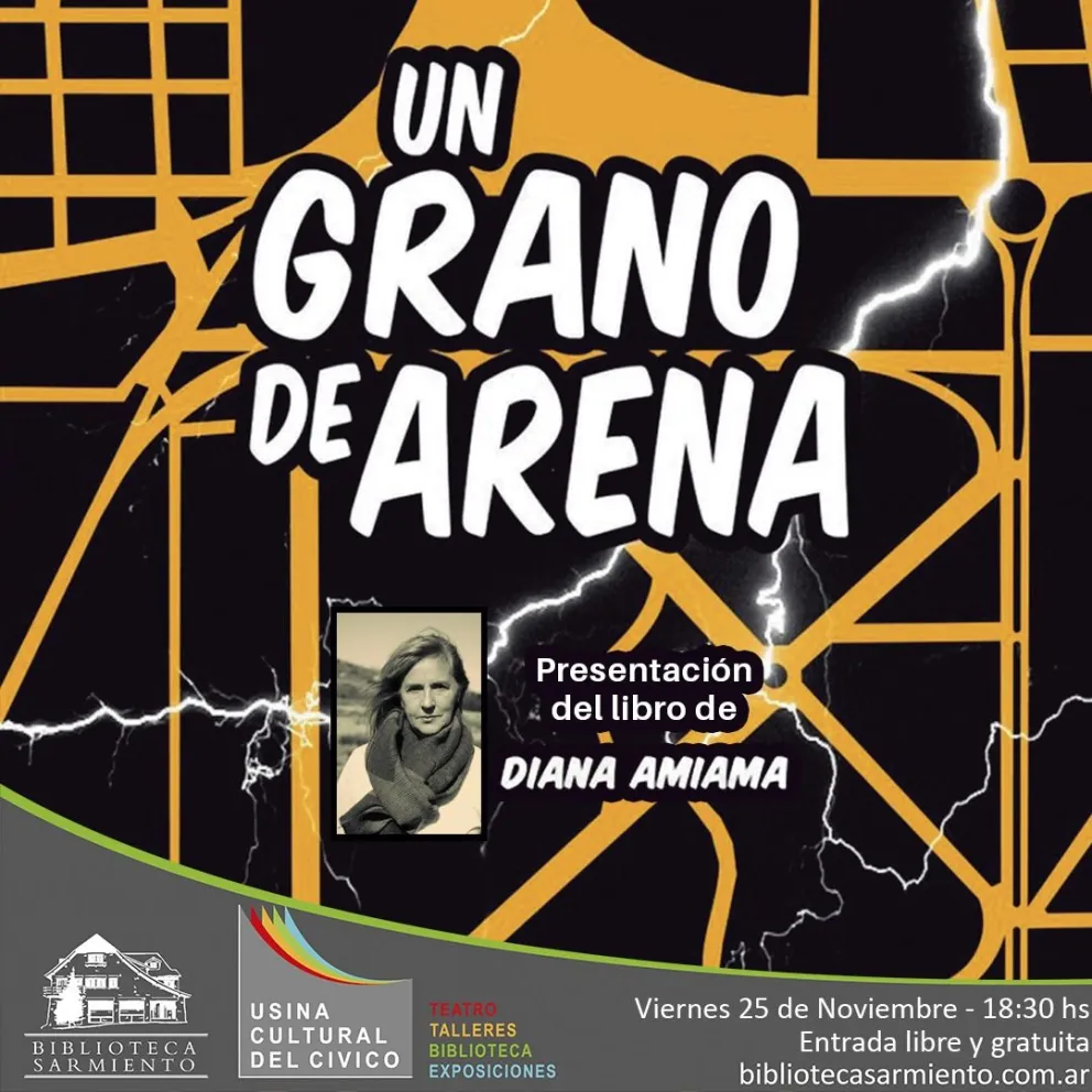 Presentan el Libro "Un grano de arena" de Diana Amiama 