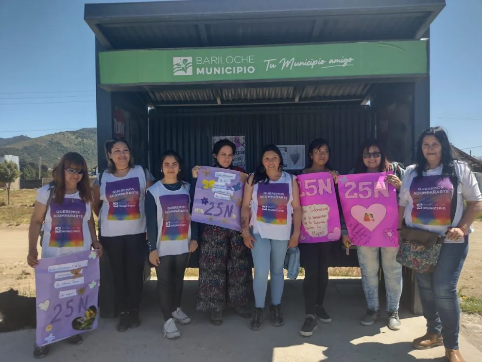 Diversas actividades en Bariloche por el Día de la No Violencia Contra la Mujer