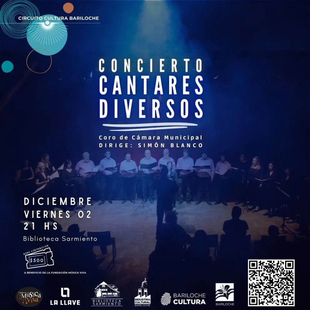 Este viernes, el Coro de Cámara Municipal llega a la Biblioteca Sarmiento