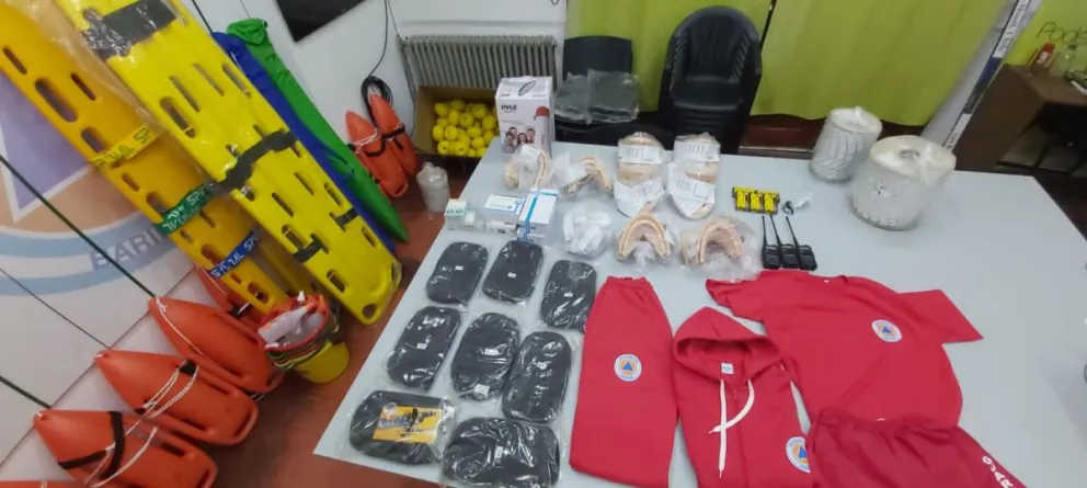 Temporada de playas: El cuerpo de guardavidas fue reequipado