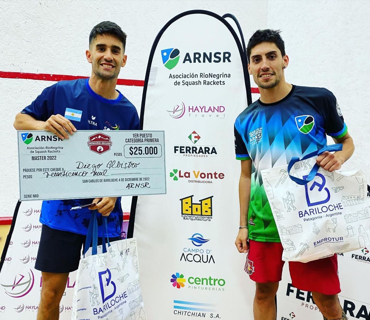 Con gran éxito se disputó el Master de fin de año de la Asociación rionegrina de Squash