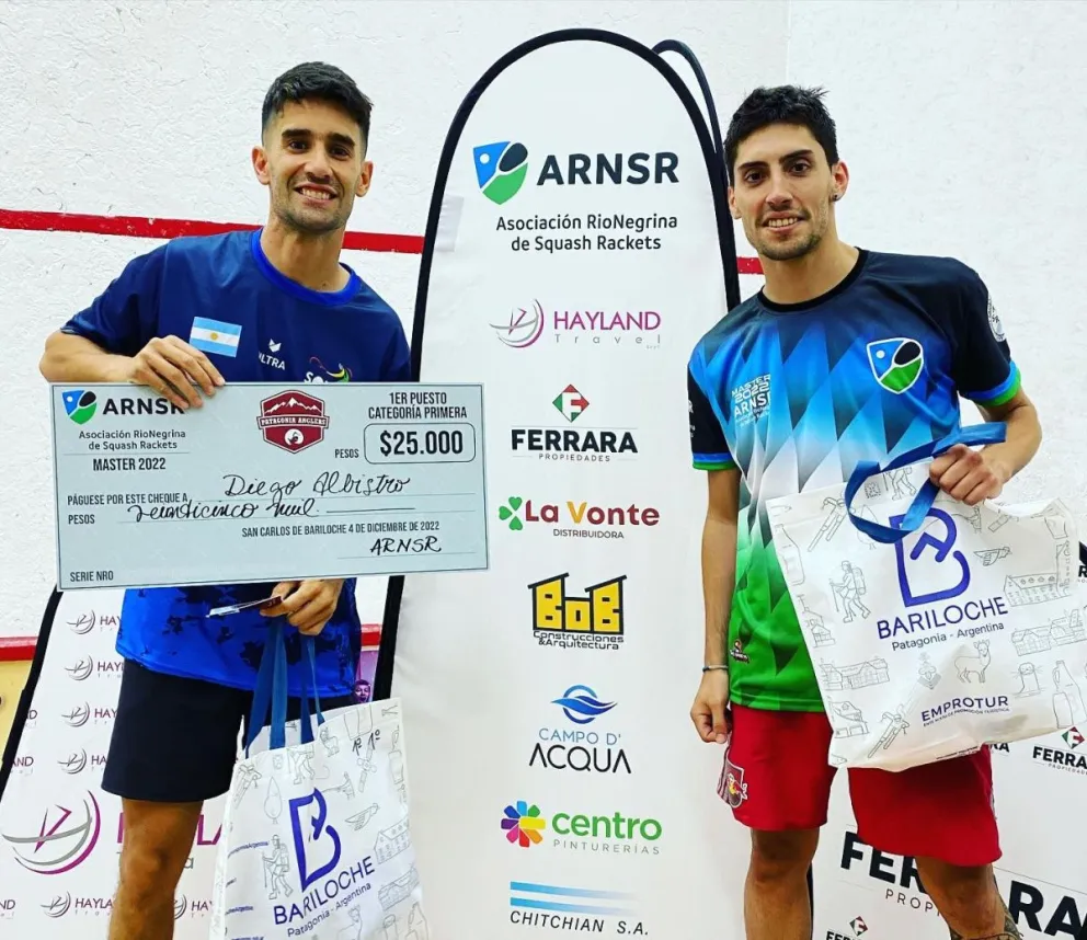 Con gran éxito se disputó el Master de fin de año de la Asociación rionegrina de Squash