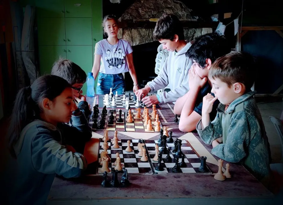 Martina Trincheri fue campeona del torneo escolar de ajedrez