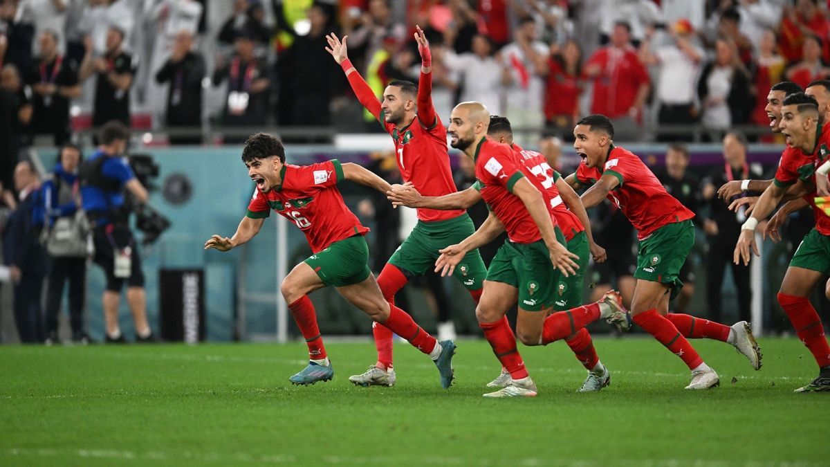 Histórico: Marruecos derrotó a España y pasó a cuartos de final