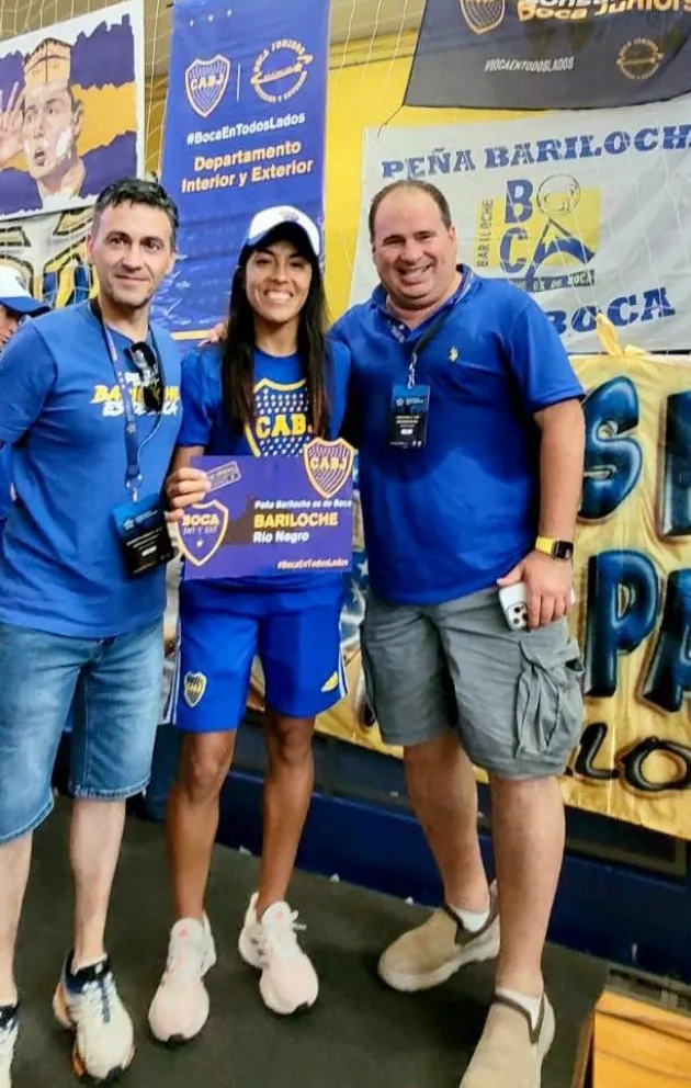 La Peña Bariloche es de Boca con importantes actividades en Buenos Aires