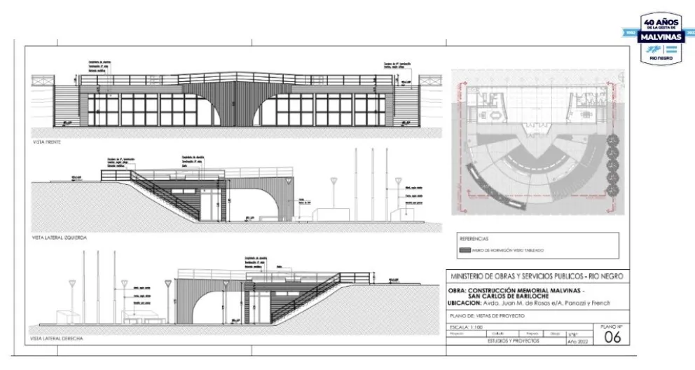 El Concejo analiza el proyecto de cesión del espacio para construir el Memorial por Malvinas