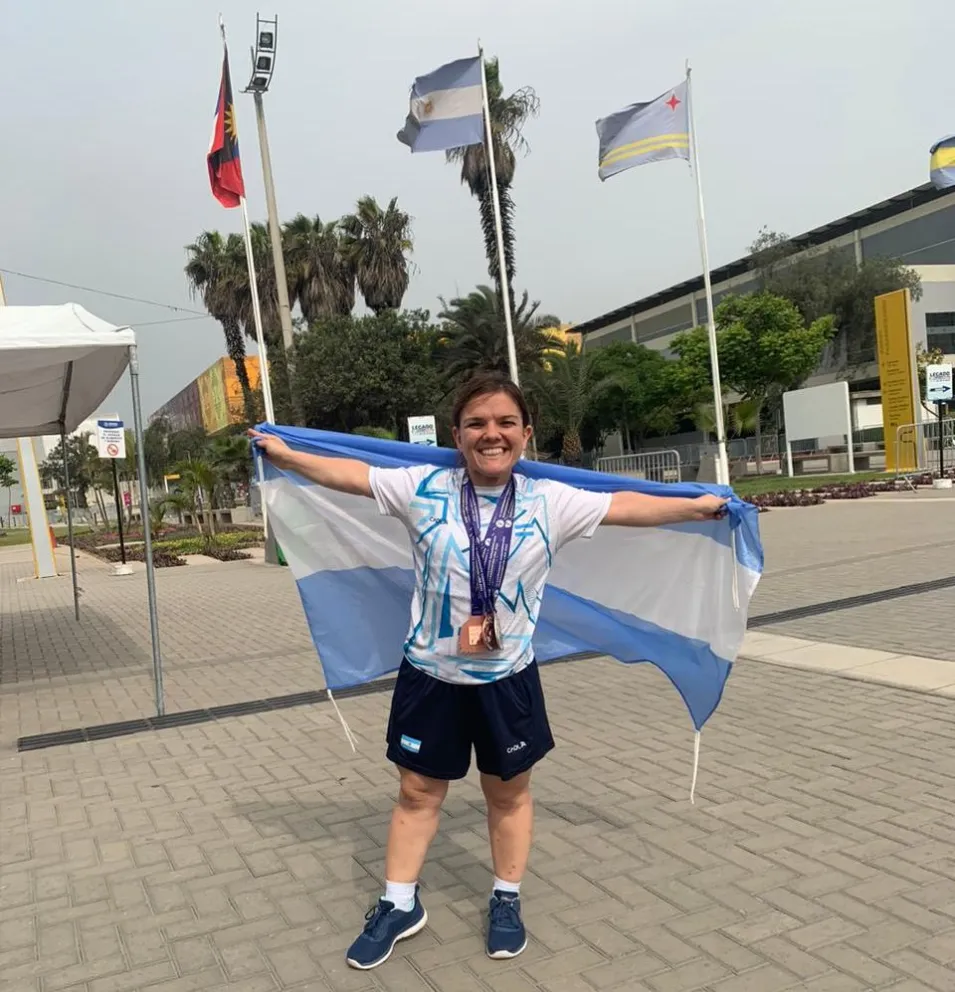 Karina Loyola cerró el año con tres medallas sudamericanas 