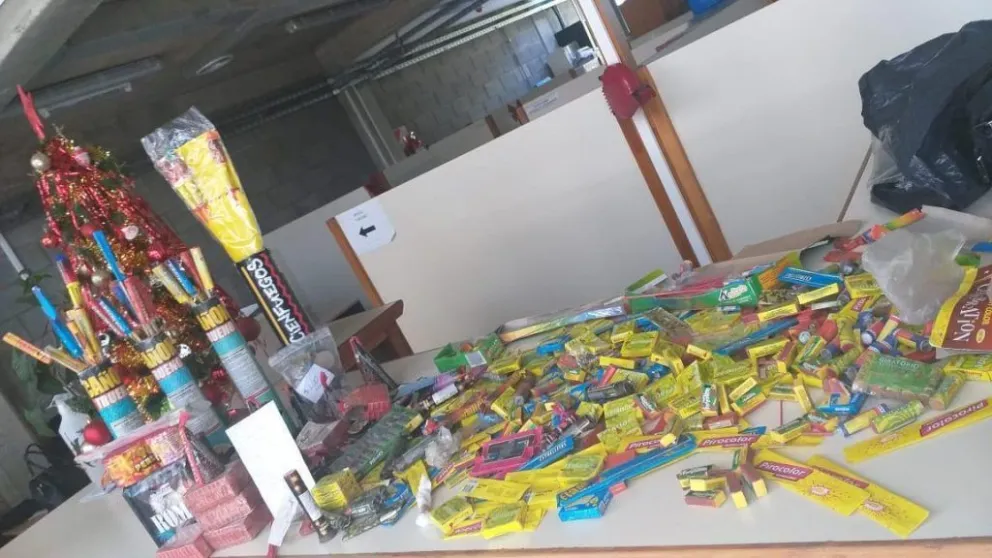 Pirotecnia: Municipio realiza fuertes controles y allanamientos