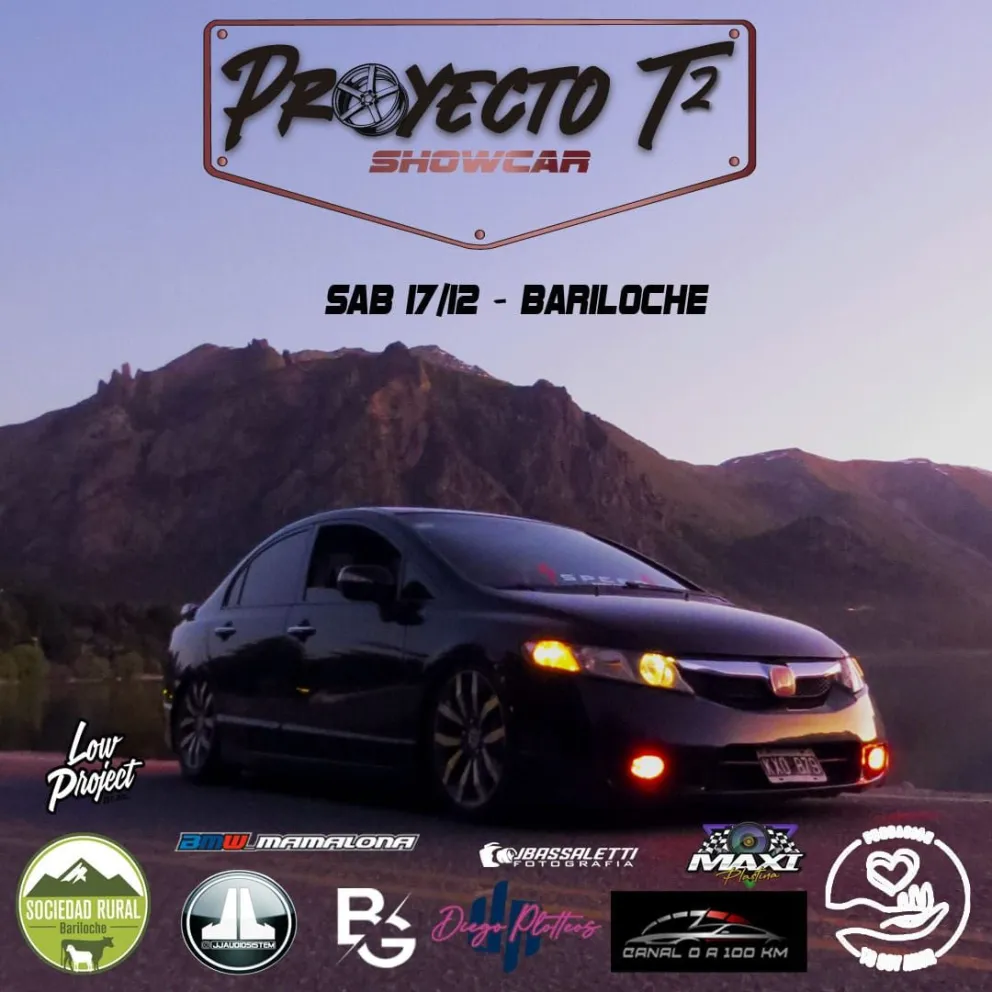 Este sábado hay Expo Tuning en Bariloche a beneficio de la Fundación Yo soy amor