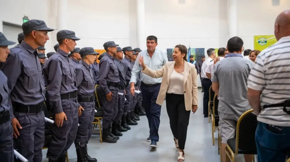 El Servicio Penitenciario se refuerza con el egreso de 85 nuevos agentes