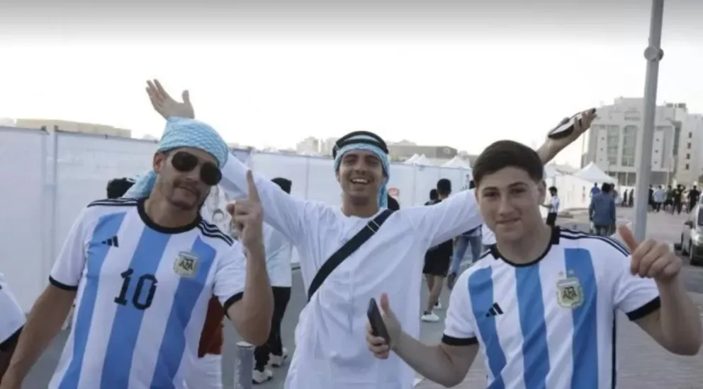 Fueron 35.000 los argentinos que viajaron al Mundial, según estimó el embajador en Qatar