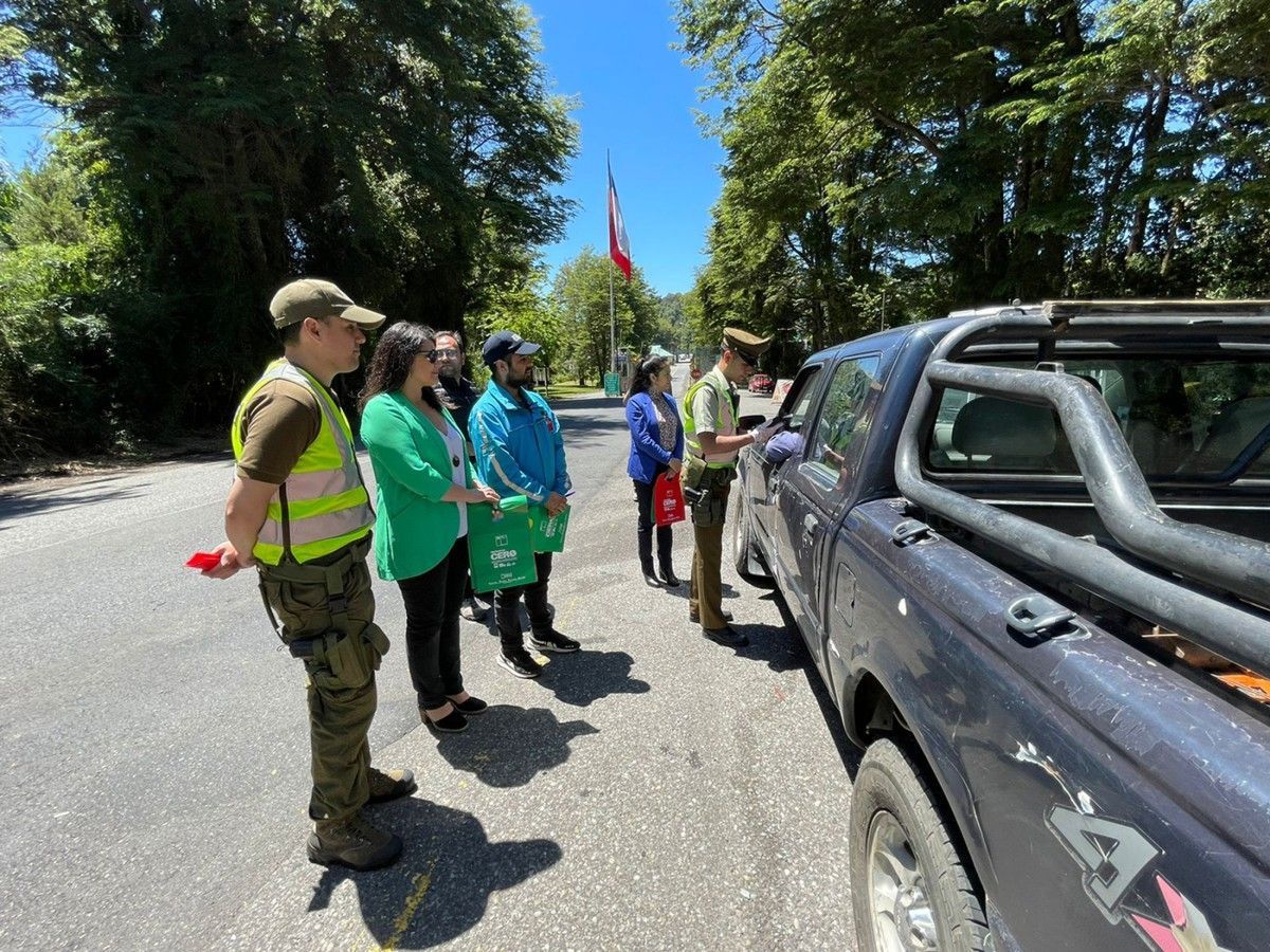 En el Paso Cardenal Samoré reforzaron los controles de tolerancia cero para alcohol y drogas